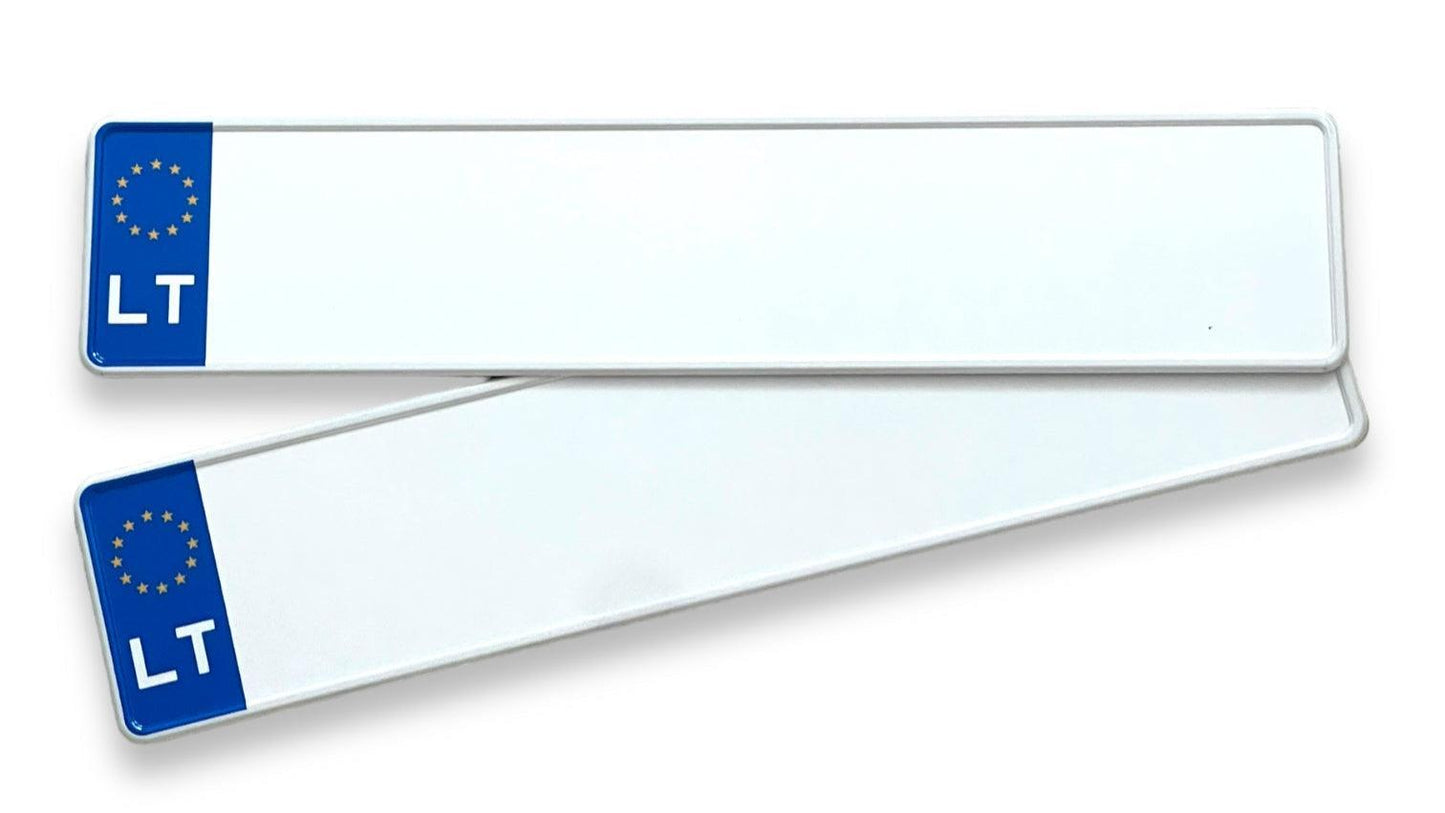 Lietuvos valstybiniai numeriai "LT tušti"