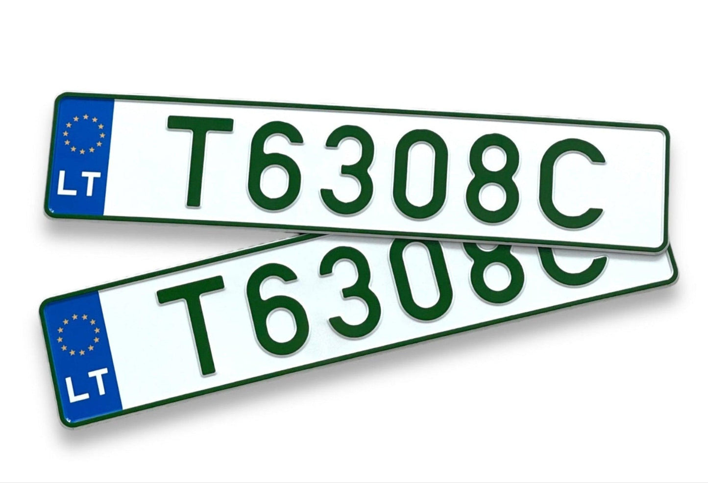 Lietuvos valstybiai numeriai "LT Žali"