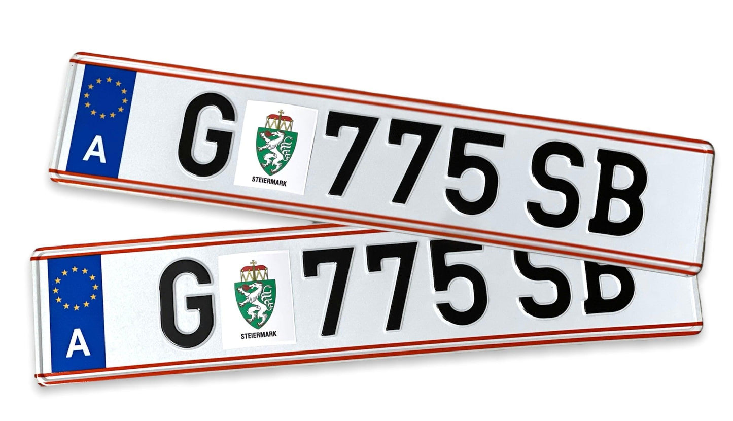 Austrijos valstybiniai numeriai "A"