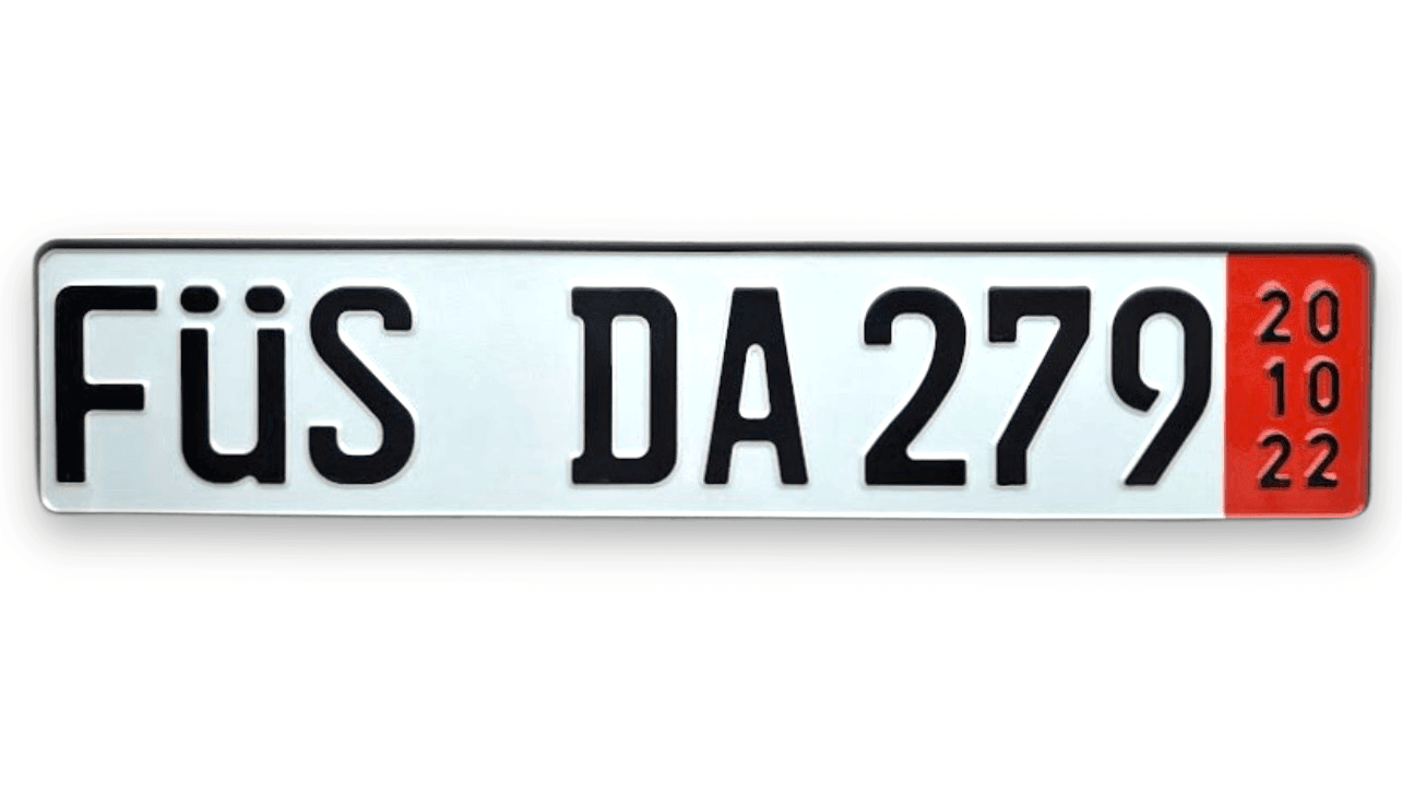 Vokietijos valstybiniai numeriai "D 1"