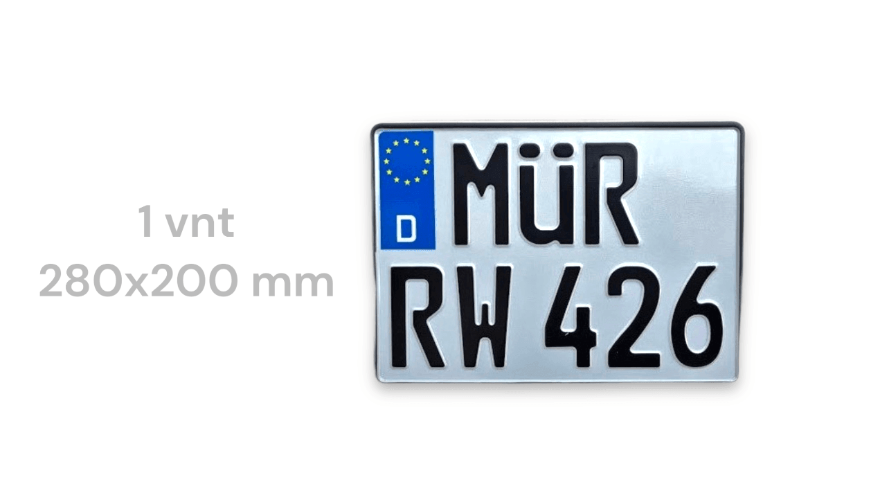 Vokietijos valstybiniai numeriai "D USA"