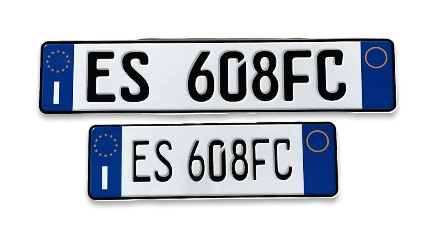 Italijos valstybiniai numeriai "I"