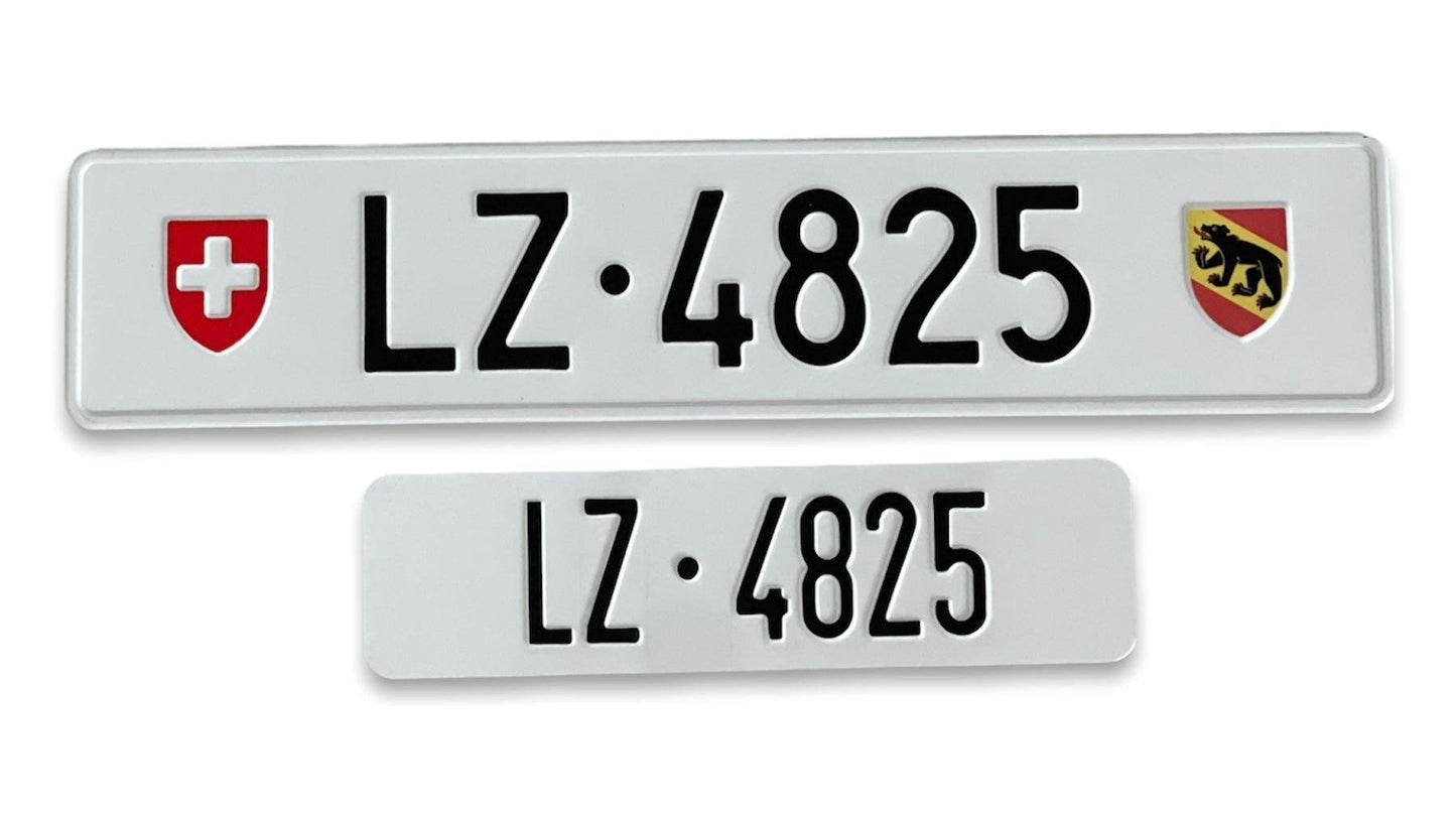 Šveicarijos valstybiniai numeriai "Swiss"