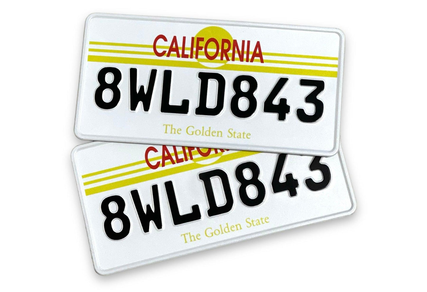 USA license plates "California"