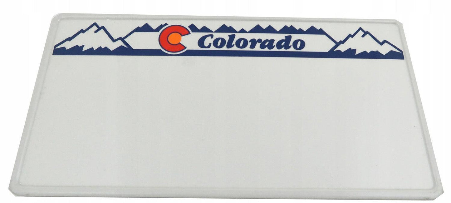 USA license plates "Colorado"